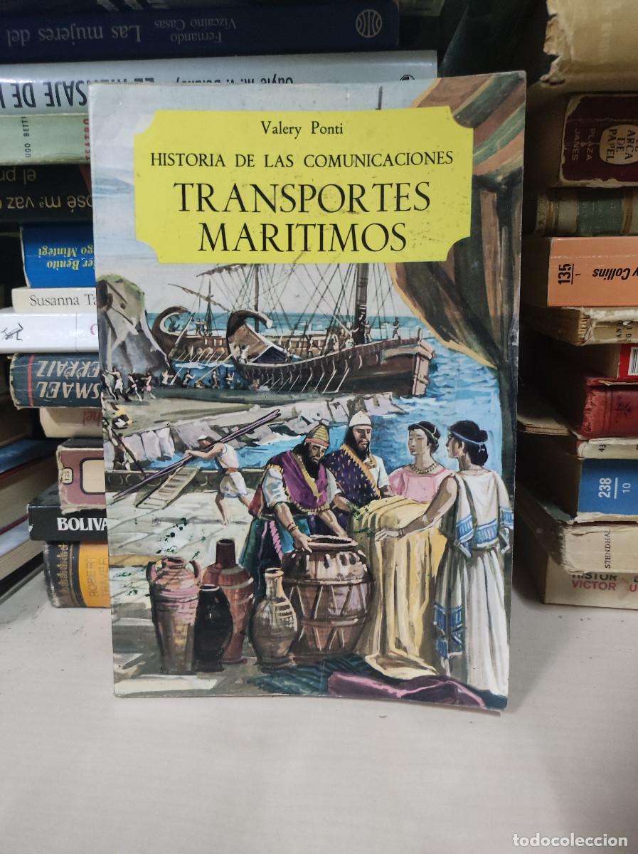 Libros: HISTORIA DE LAS COMUNICACIONES TRANSPORTES MARITIMOS VALERY - Foto 1
