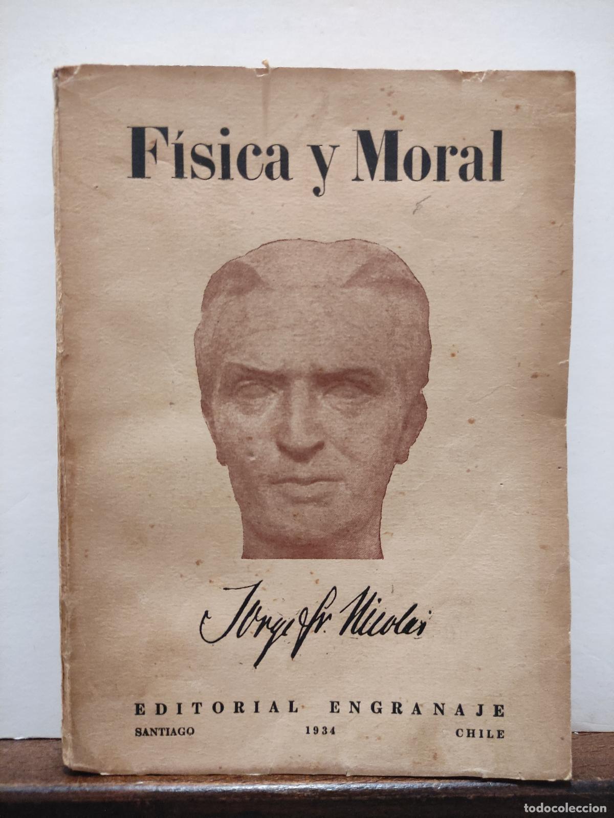 Libros: FISICA Y MORAL - GEORG FR. NICOLAI - Foto 1