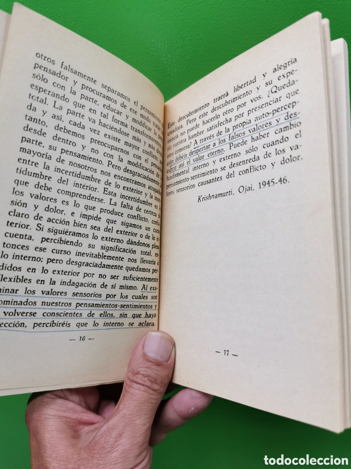 Libros: ANTE UN MUNDO EN CRISIS - KRISHNAMURTI - Foto 4