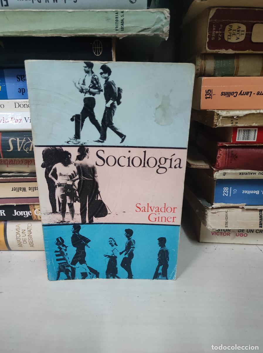 Libros: SOCIOLOGIA SALVADOR GINER - Foto 1