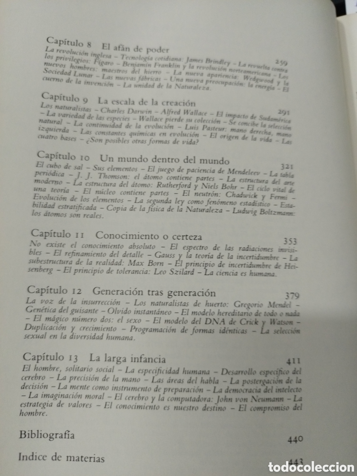 Libros: EL ASCENSO DEL HOMBRE - BRONOWSKI,J. - Foto 6