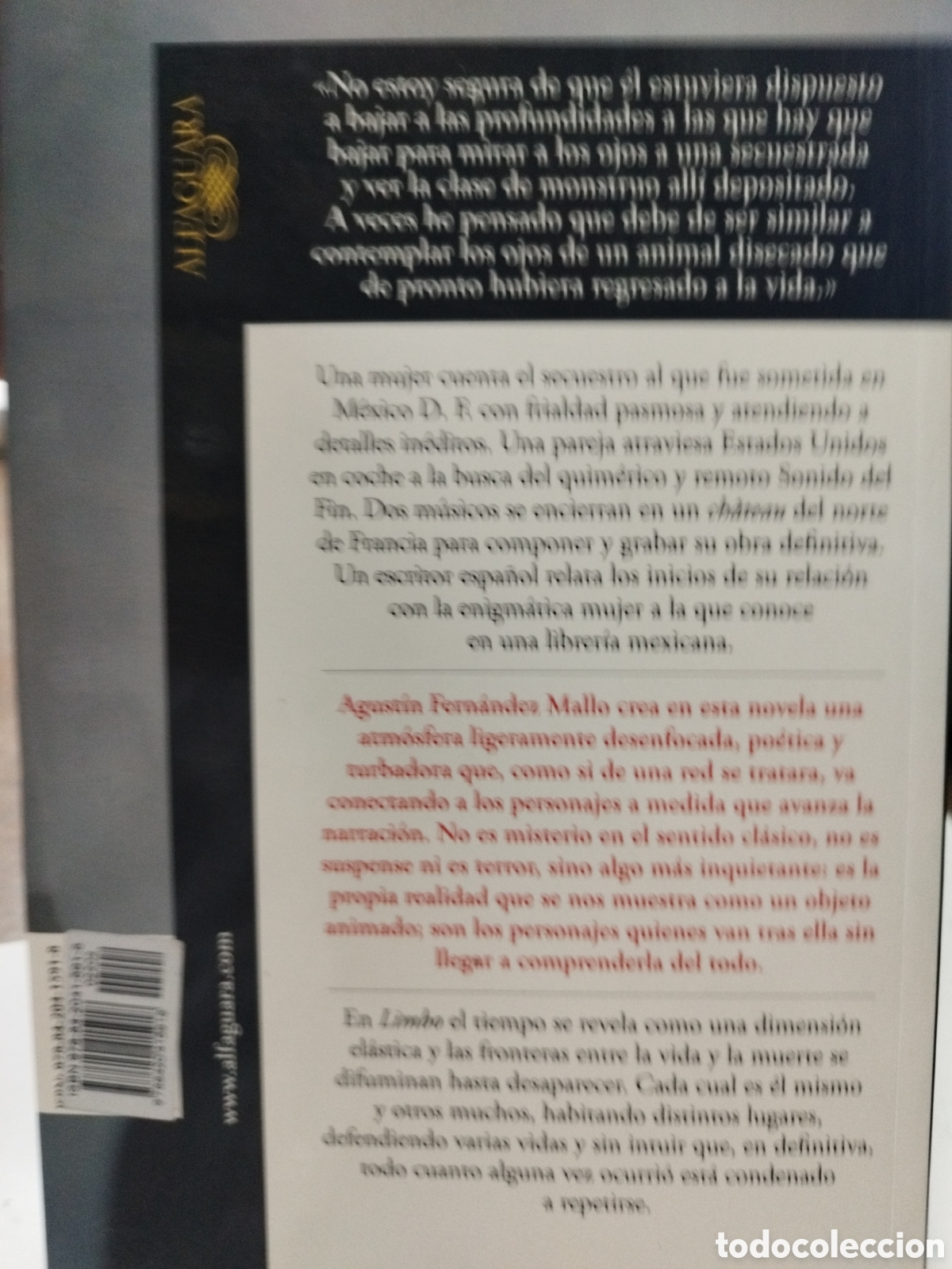 Libros: LIMBO - FERNANDEZ MALLO,Agust&iacute;n - Foto 3