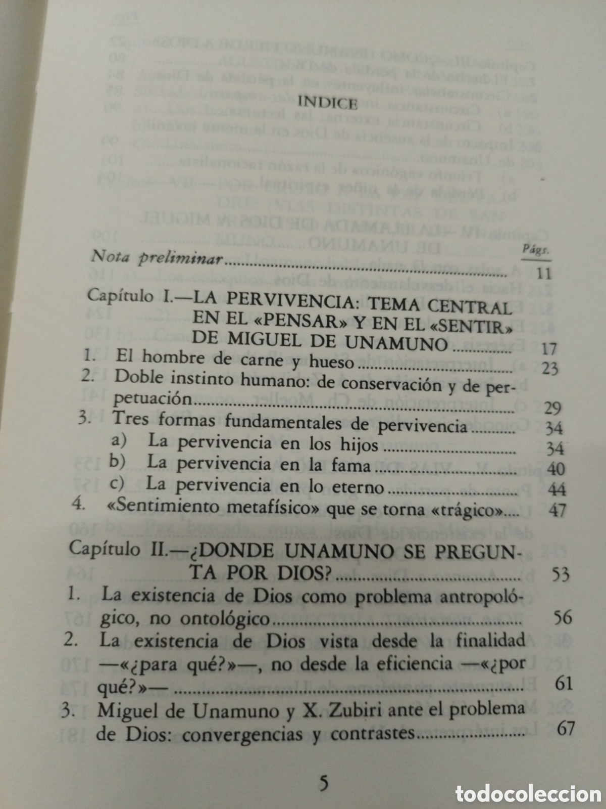 Libros: UNAMUNO Y DIOS. 1&ordf; Edici&oacute;n - RIVERA DE VENTOSA,Enrique - Foto 5