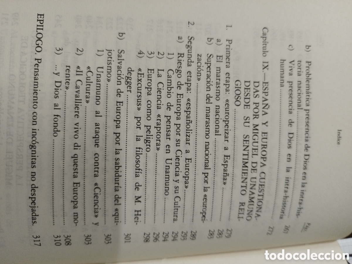 Libros: UNAMUNO Y DIOS. 1&ordf; Edici&oacute;n - RIVERA DE VENTOSA,Enrique - Foto 7