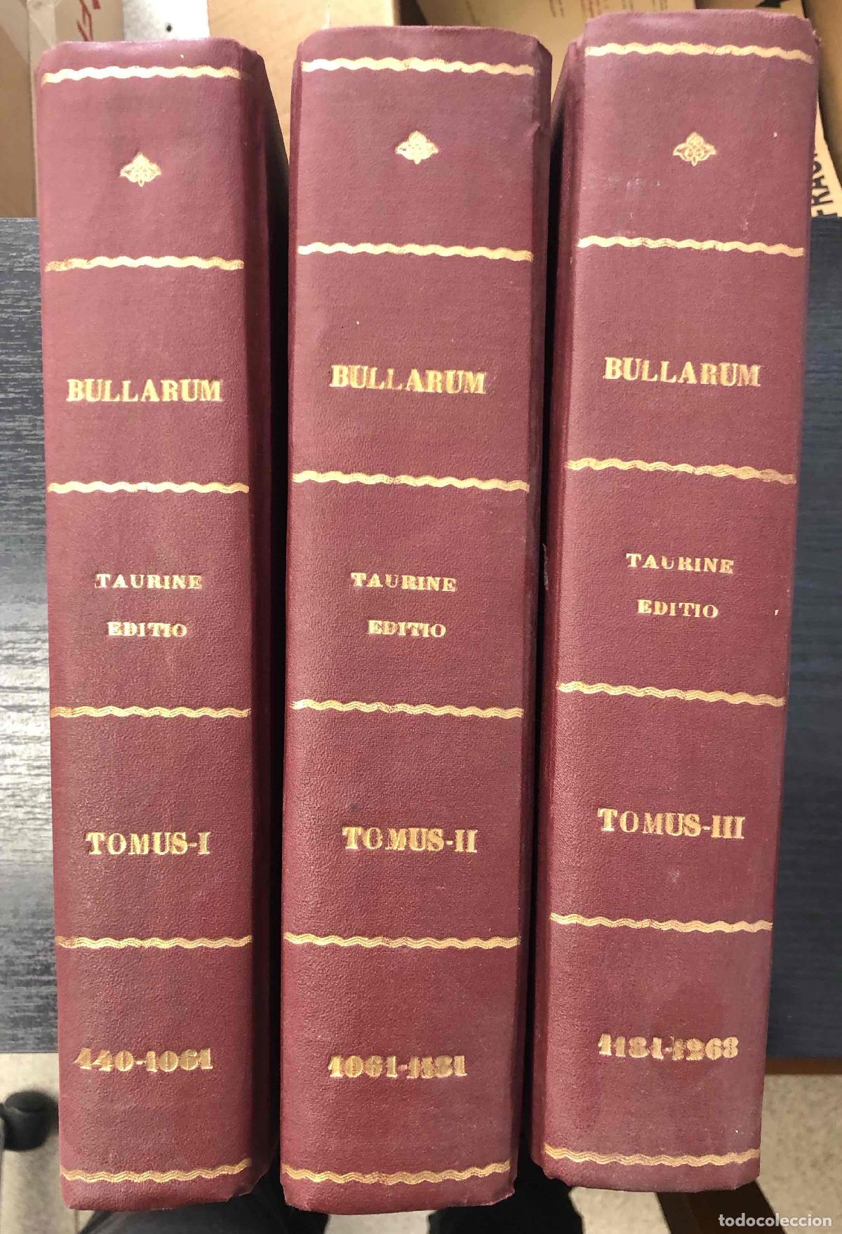books: Bullarum diplomatum et privilegiorum sanctorum romanorum pontificum taurinensis editio... (3 Vols) -