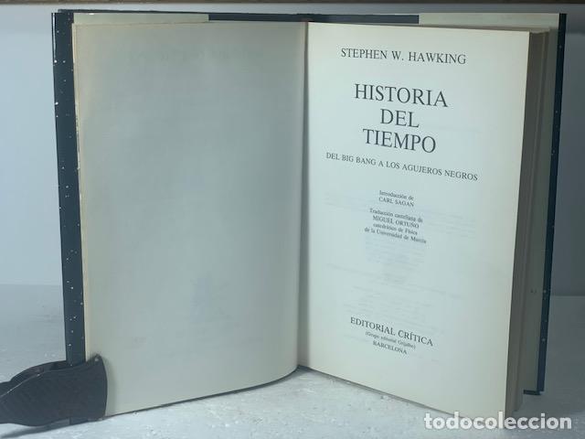 Libros: HISTORIA DEL TIEMPO STEPHEN W HAWKING - Foto 2
