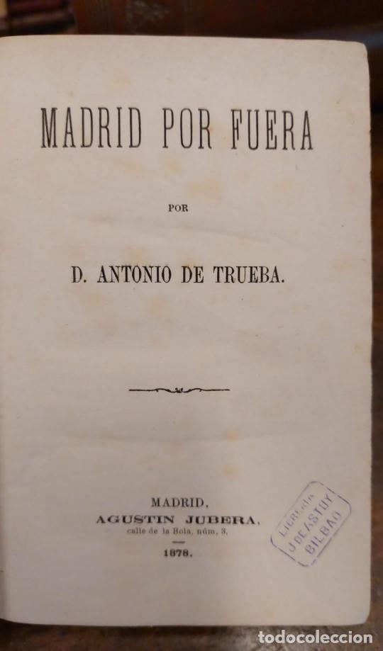 Libros: MADRID POR FUERA. - TRUEBA, Antonio. - Foto 2