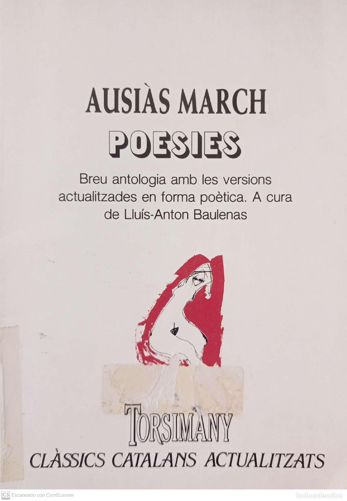 Libros: Poesies - Ausi&agrave;s March - Foto 1