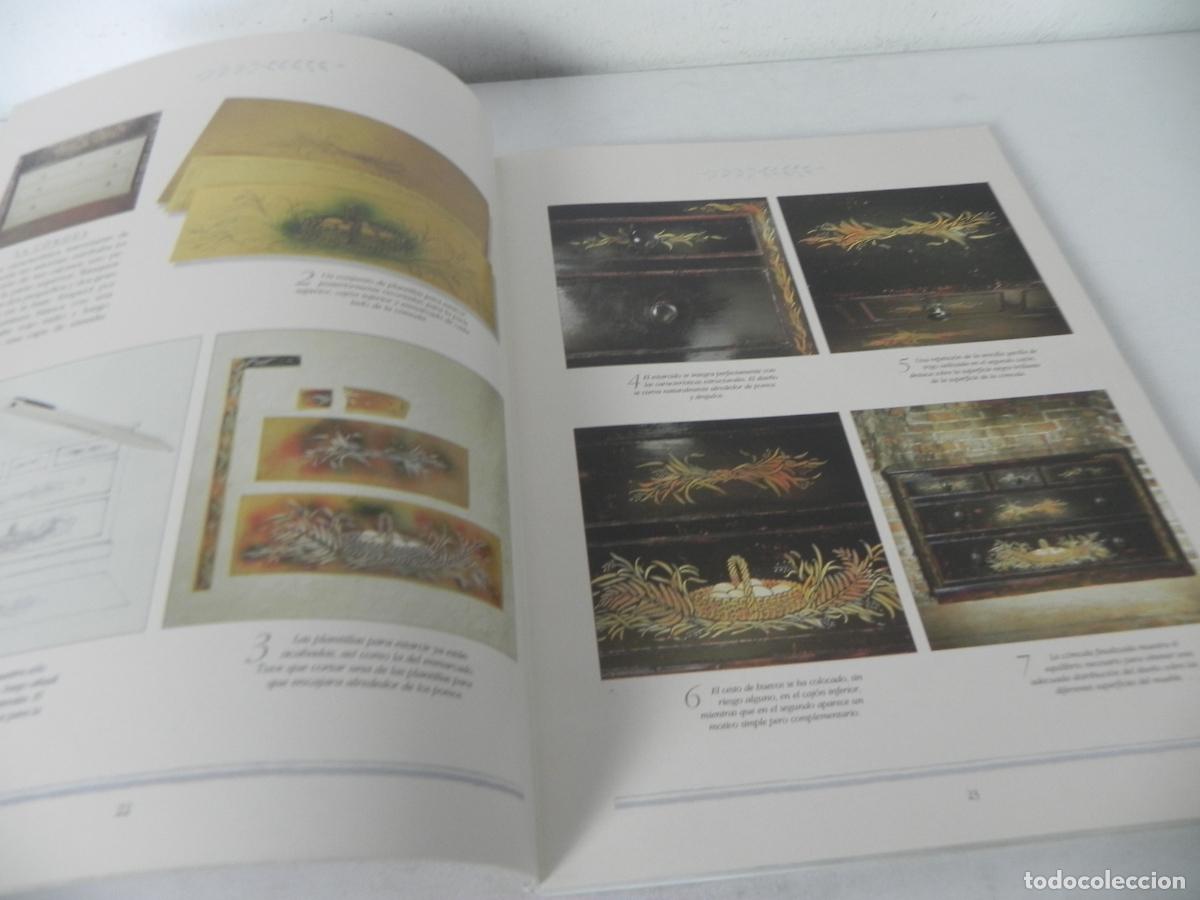 Libros: STENCIL LA CASA ESTARCIDA (LYN LE GRICE) EDITORIAL ACANTO-1995 - Foto 3
