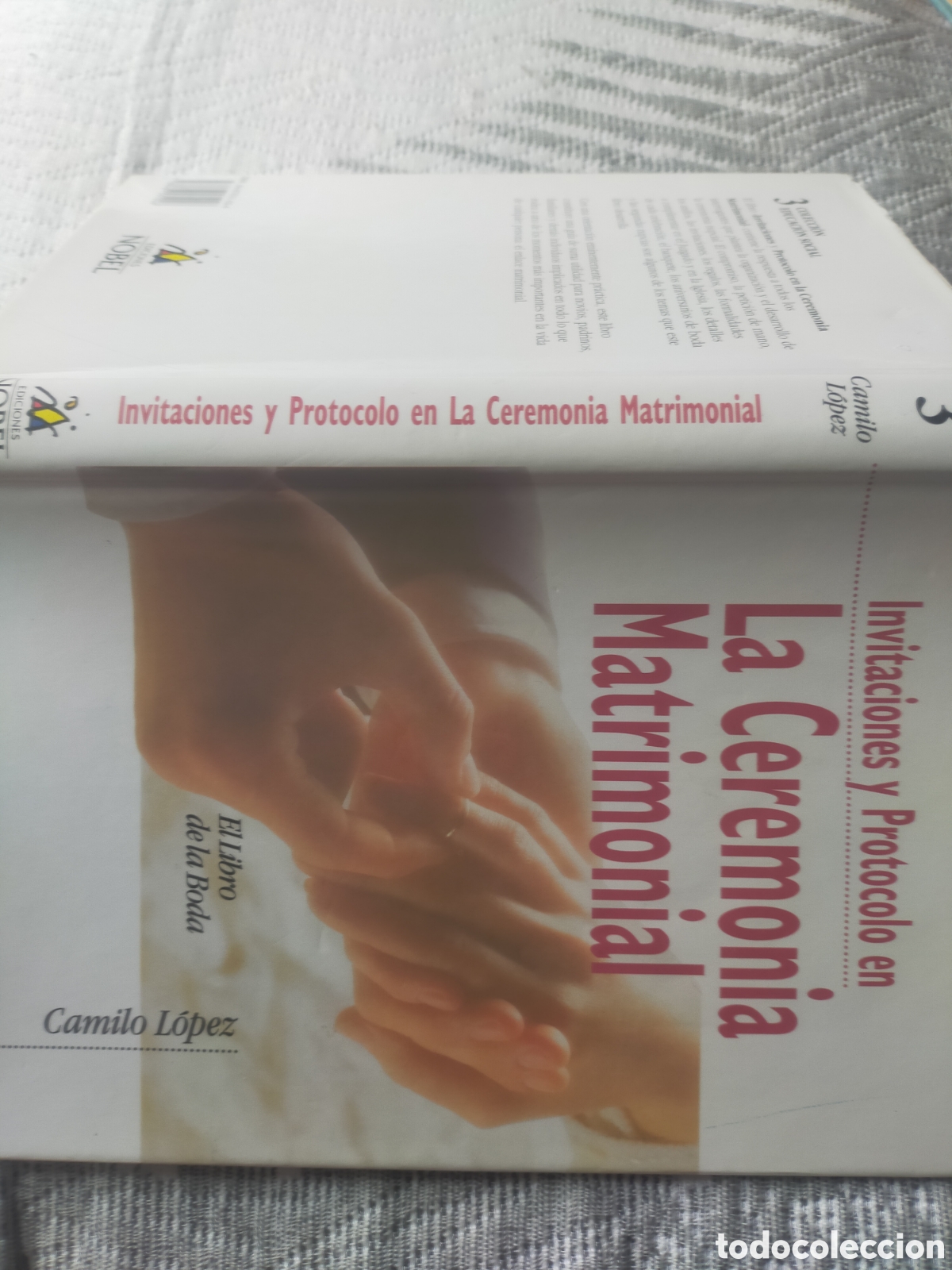 Libros: Invitaciones y protocolo en la ceremonia matrimonial.Camilo Lopez. - Foto 2