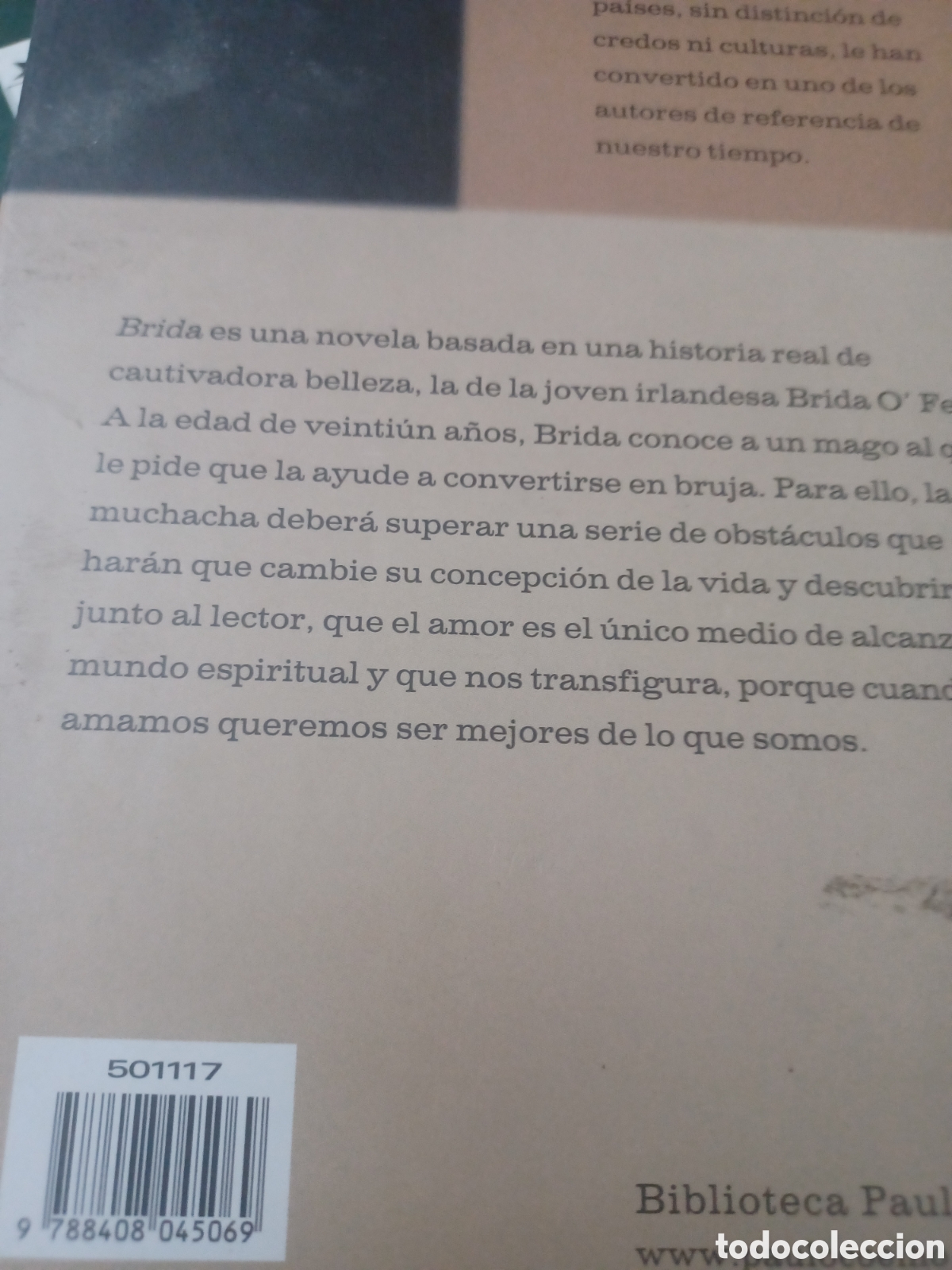 Libros: Barybook 167. Brida Paulo Coelho planeta - Foto 2