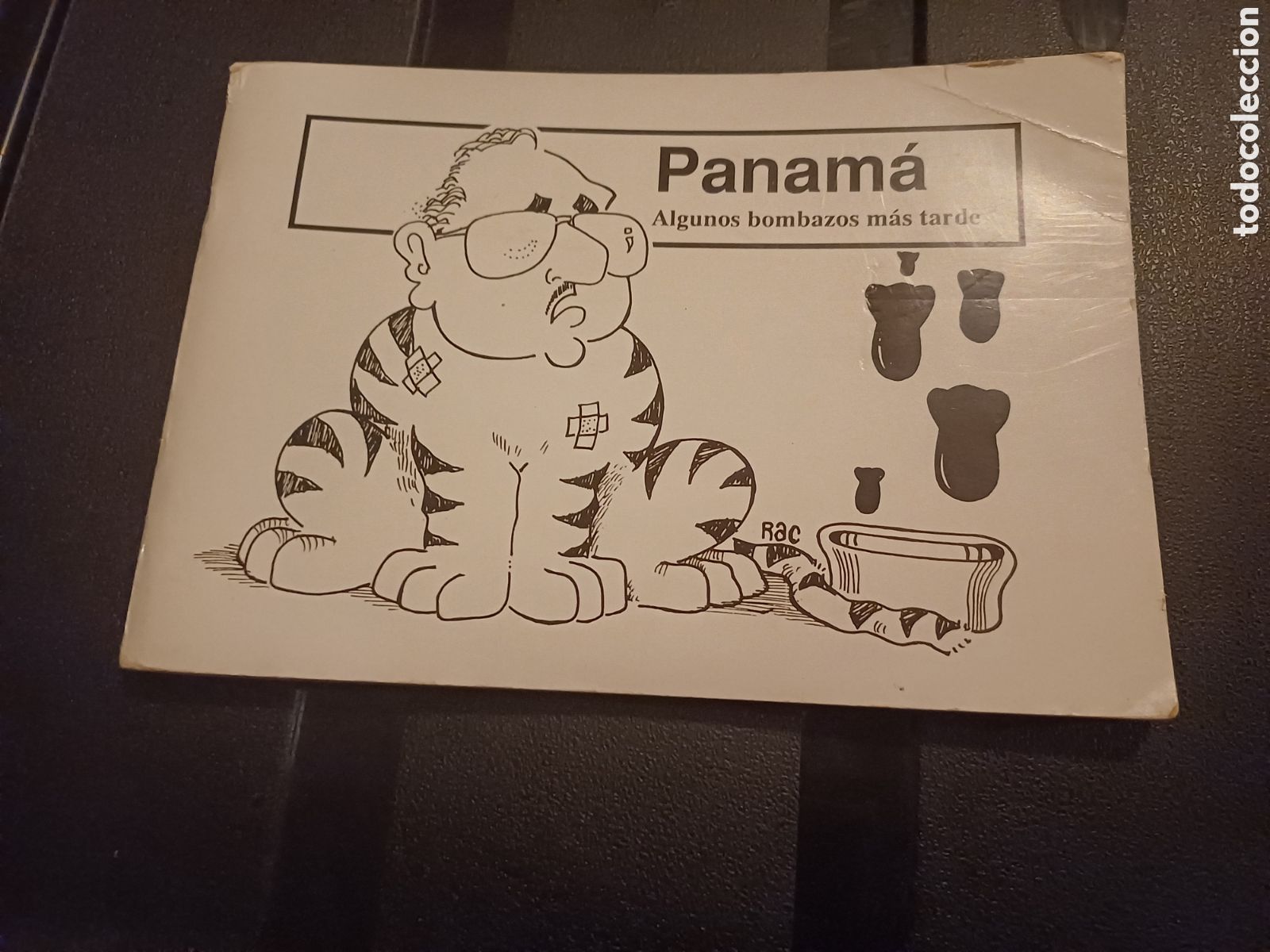 books: Panam&aacute; Algunos bombazos m&aacute;s tarde Caricatura paname&ntilde;a Julio Brice&ntilde;o RAC