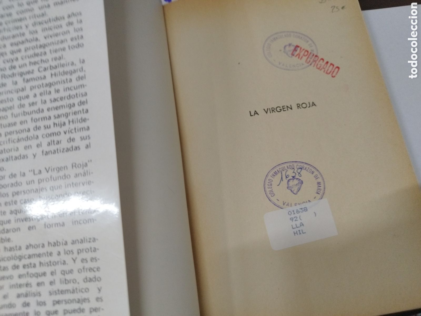 Libros: LA VIRGEN ROJA. Hildegart - LLARCH,Joan - Foto 4