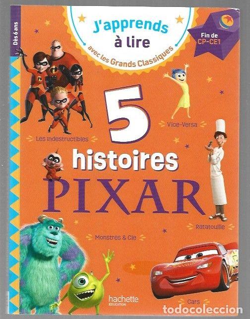 Libros: 5 HISTOIRES PIXAR - VARIOS - Foto 1