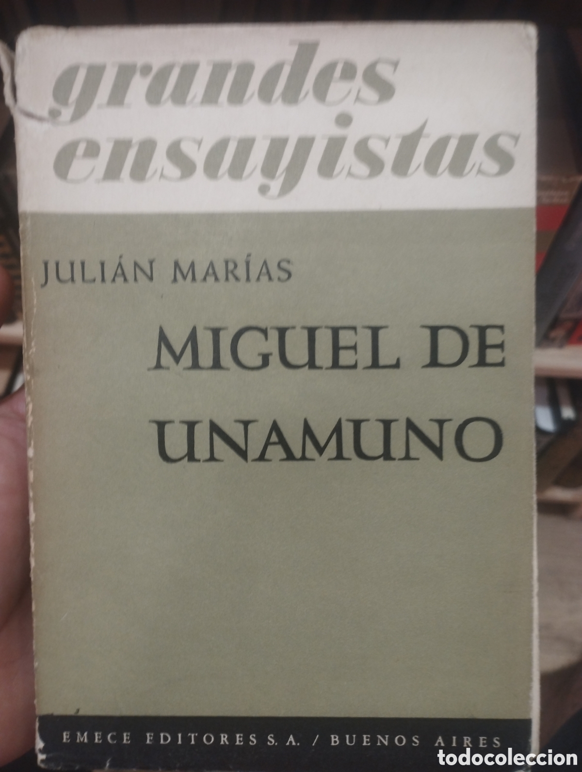 Libros: MIGUEL DE UNAMUNO. - MARIAS, Julian. - Foto 1