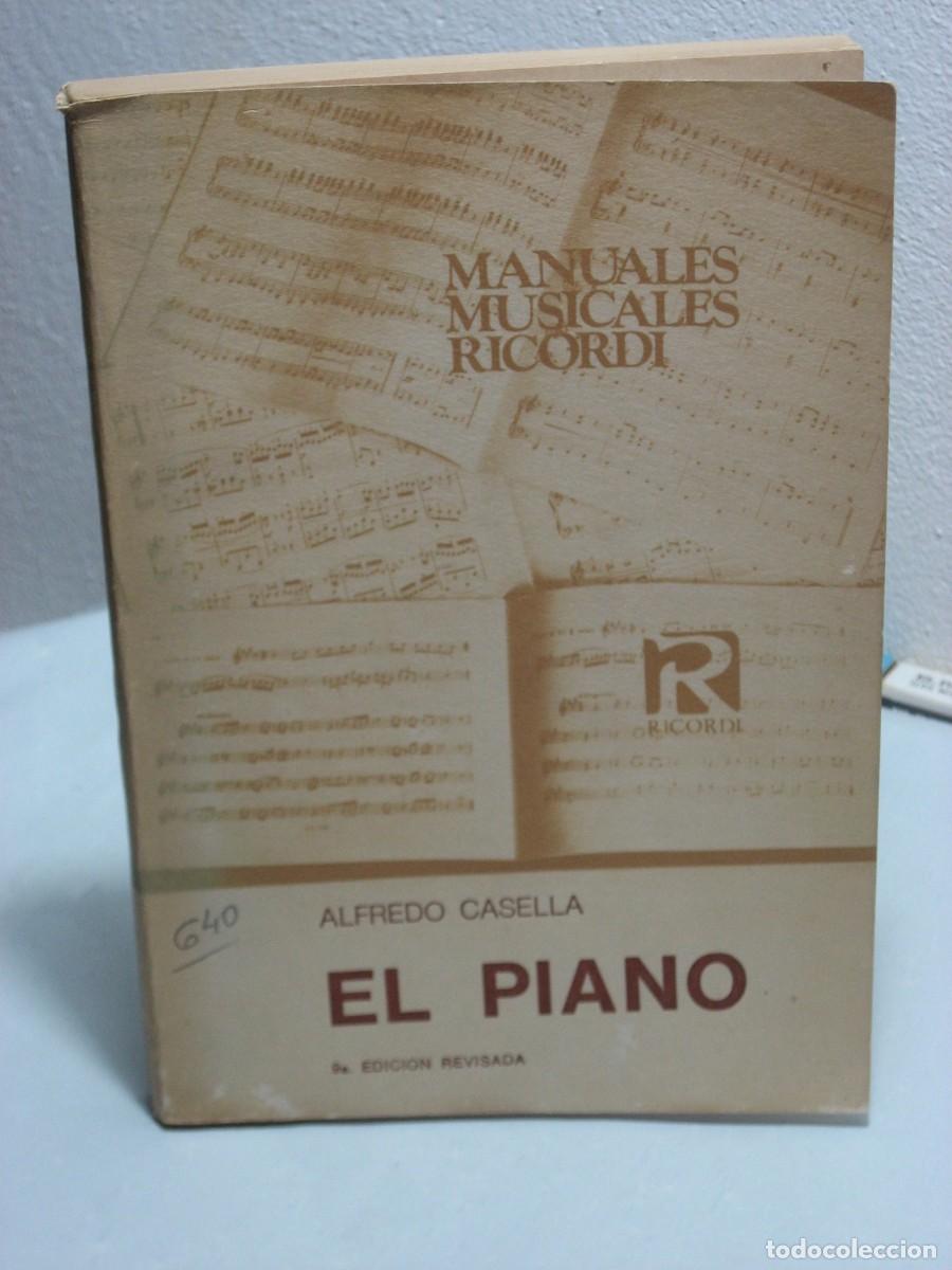 Libros: EL PIANO - Alfredo Casella - Foto 1