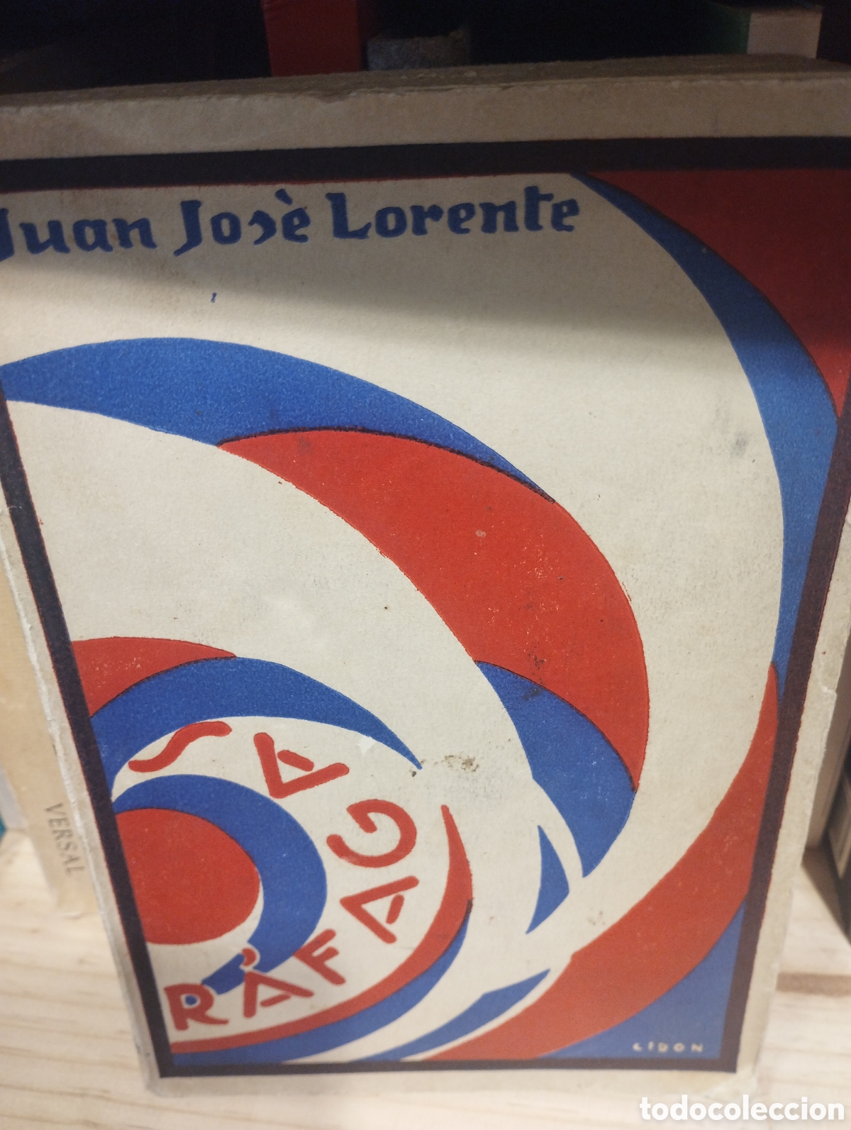 Libros: RAFAGAS - JUAN JOSE LORENTE - Foto 1