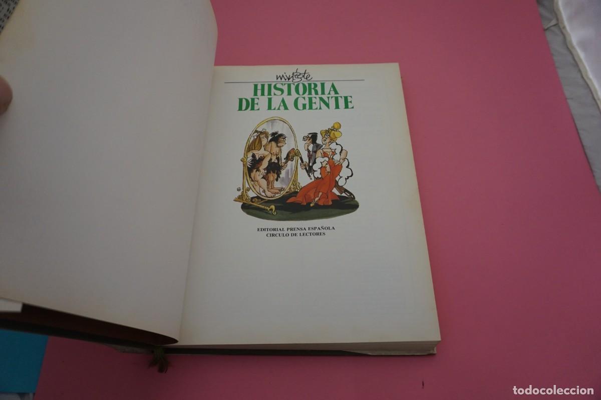 Libros: 13D/ HISTORIA DE LA GENTE - ANTONIO MINGOTE / CIRCULO DE LECTORES - Foto 2
