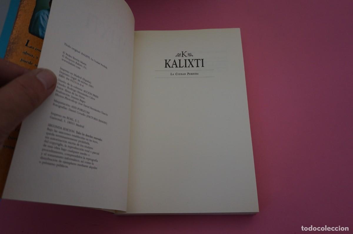 Libros: 10D/ KALIXTI - LA CIUDAD PERDIDA - PEDRO TERRON - Foto 2