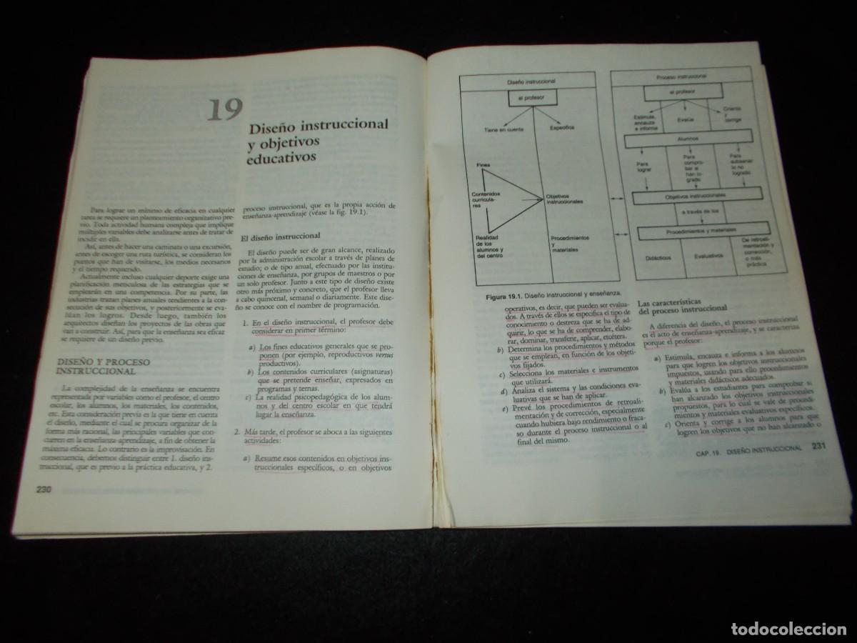 Libros: PSICOLOG&Iacute;A DE LA EDUCACI&Oacute;N. Trillas 1991. Libro - Foto 5
