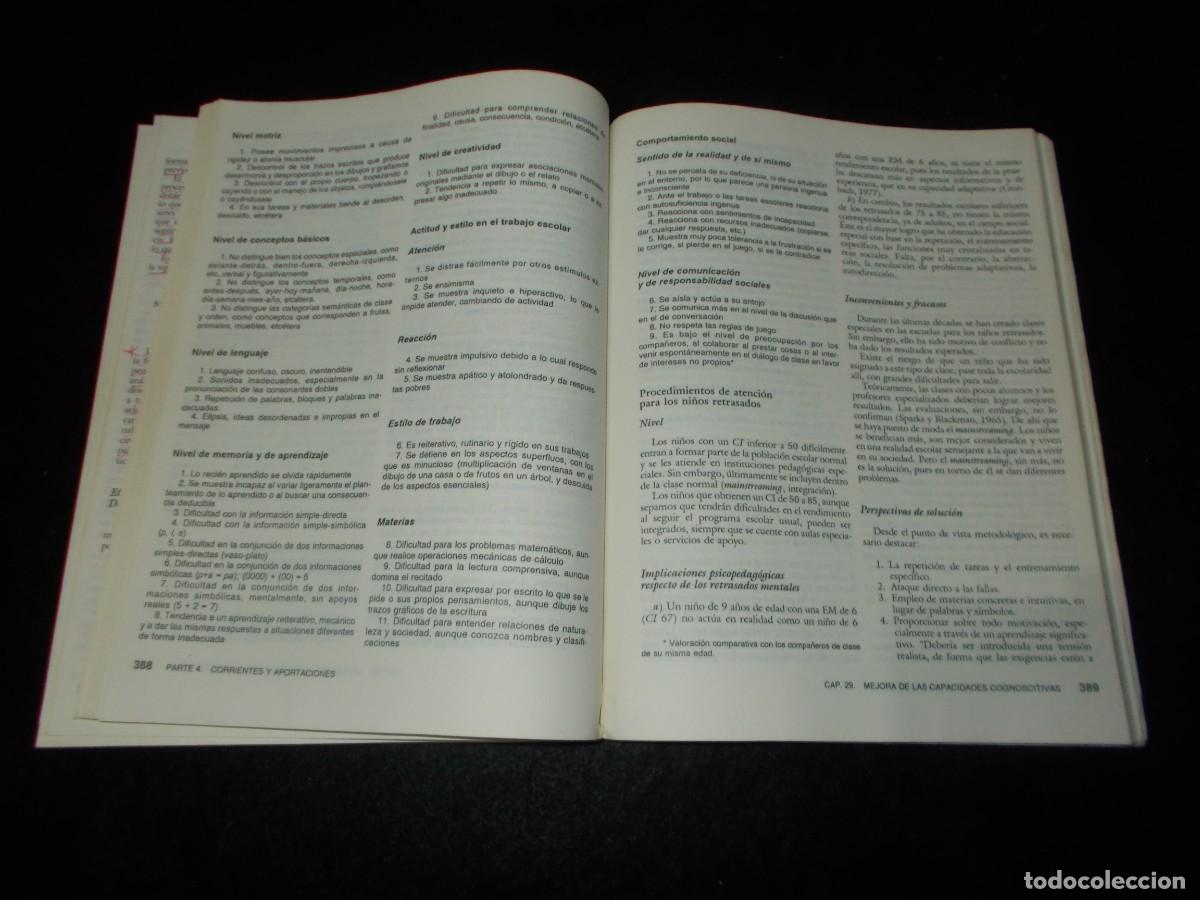Libros: PSICOLOG&Iacute;A DE LA EDUCACI&Oacute;N. Trillas 1991. Libro - Foto 6