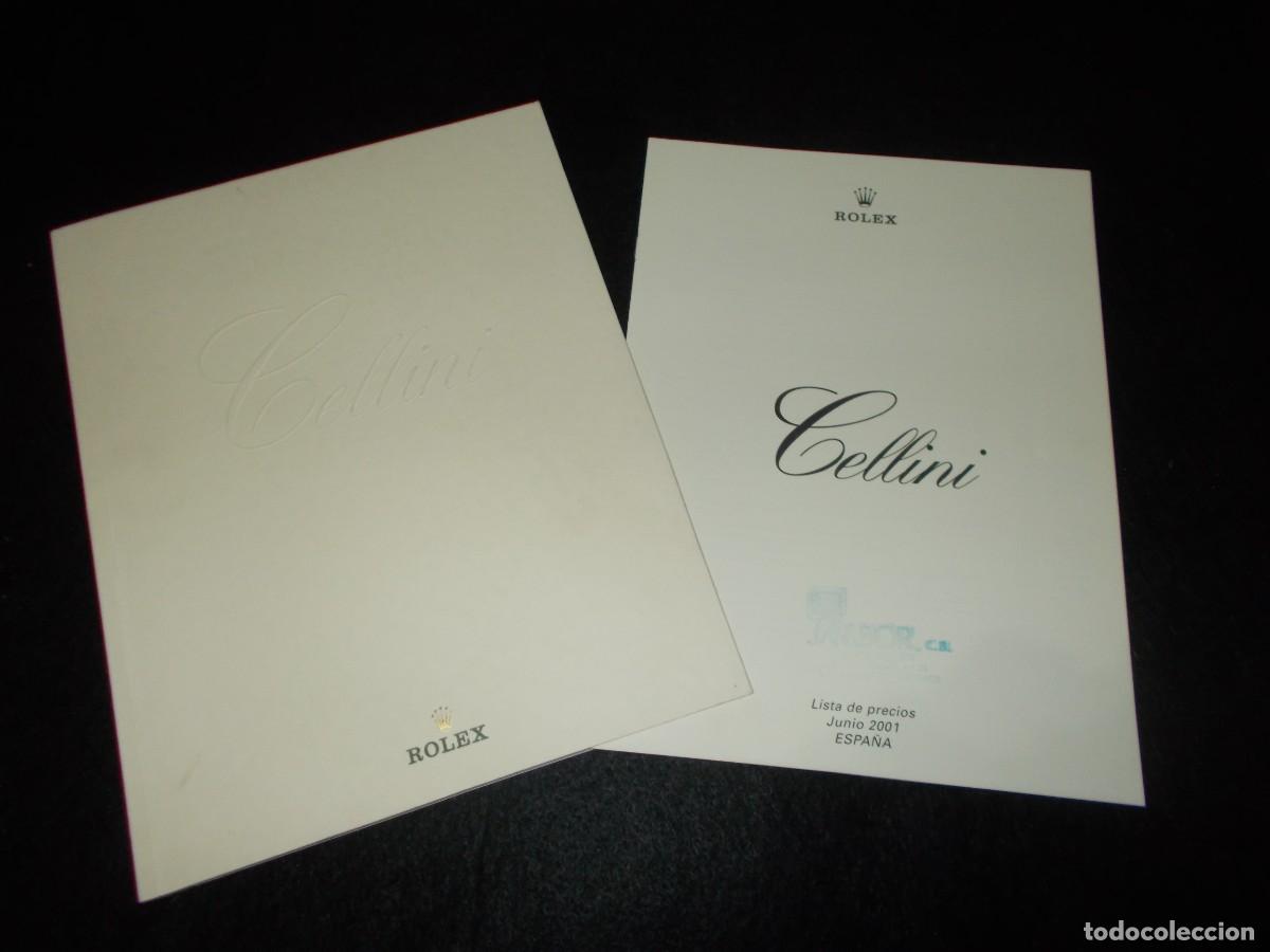 Libros: CELLINI. Rolex Cat&aacute;logo y Lista Precios, Espa&ntilde;a 2001 - Foto 1