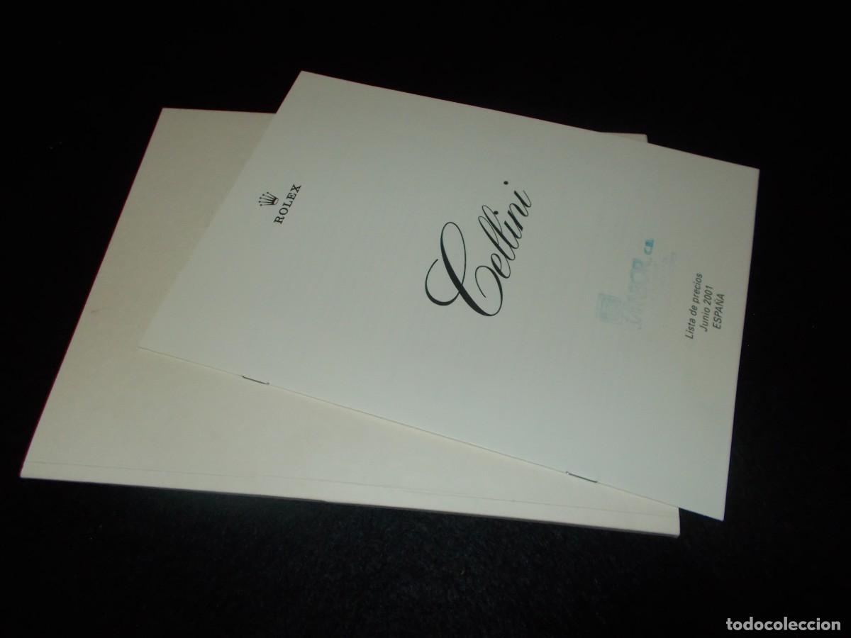 Libros: CELLINI. Rolex Cat&aacute;logo y Lista Precios, Espa&ntilde;a 2001 - Foto 6