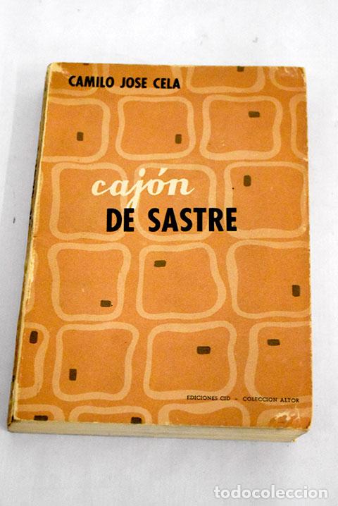 Libros: Caj&oacute;n de Sastre: Cela, Camilo Jos&eacute;.- Cela, Camilo Jos&eacute; - Foto 1