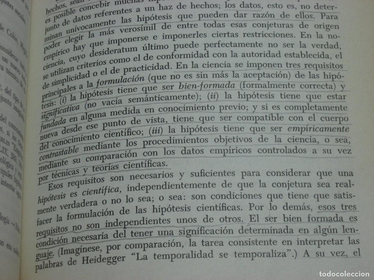 Libros: LA INVESTIGACI&Oacute;N CIENT&Iacute;FICA - Mario Bunge - Foto 2