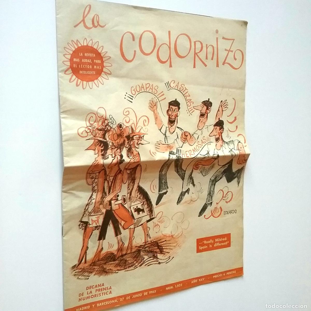 Libros: VV. AA. - La Codorniz. A&ntilde;os XXV. N&uacute;m. 1232. 1965 - Foto 1