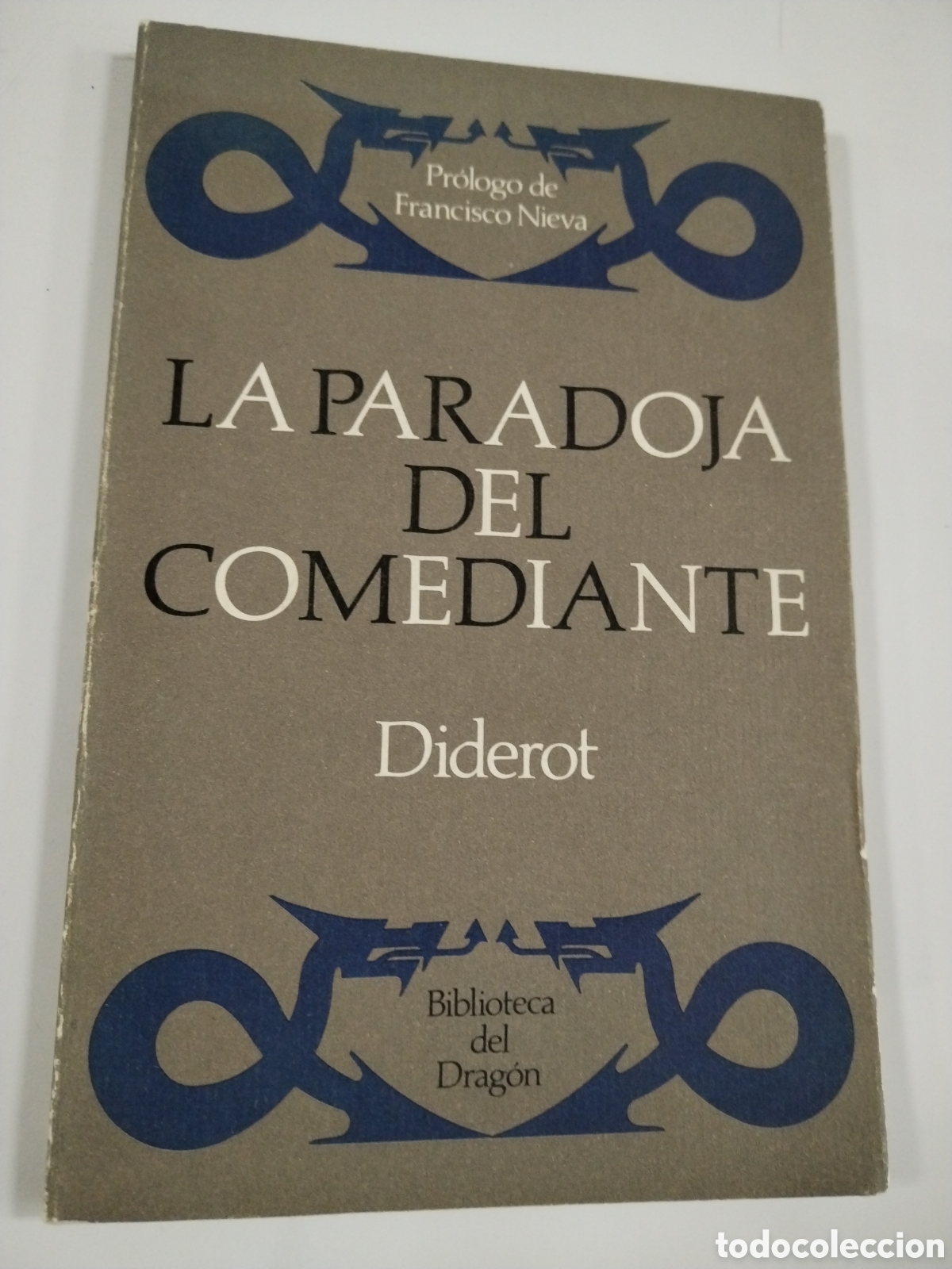 Libros: LA PARADOJA DEL COMEDIANTE. DIDEROT - Foto 1