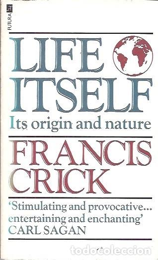 Libros: LIFE ITSELF ITS ORIGIN AND NATURE FRANCIS CRICK - Foto 1