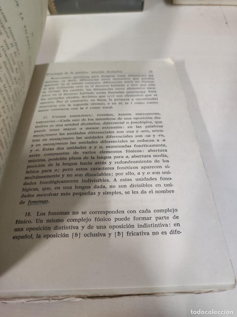Libros: FONOLOGIA ESPA&Ntilde;OLA EMILIO ALARCOS LLORACH - Foto 4