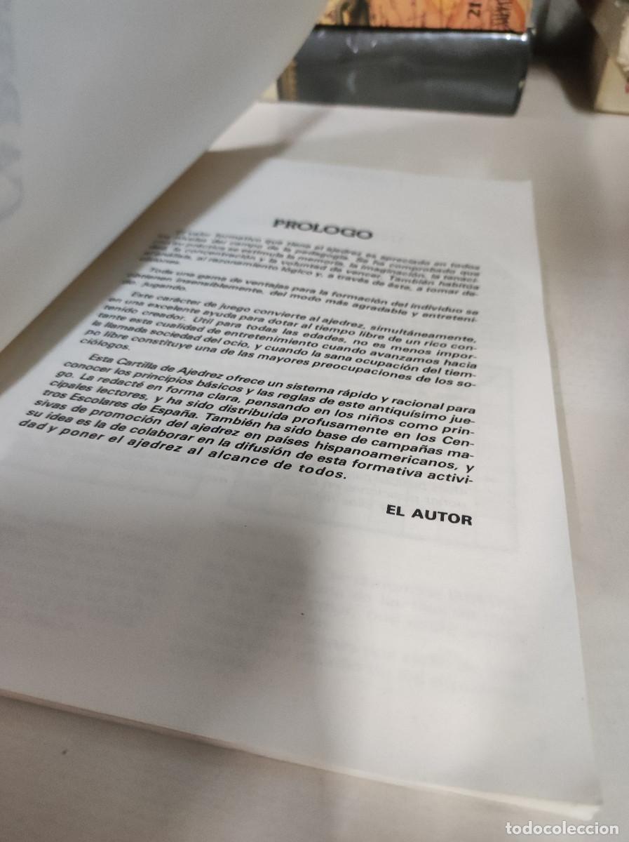 Libros: CARTILLA DE AJEDREZ ROMAN TORAN - Foto 2