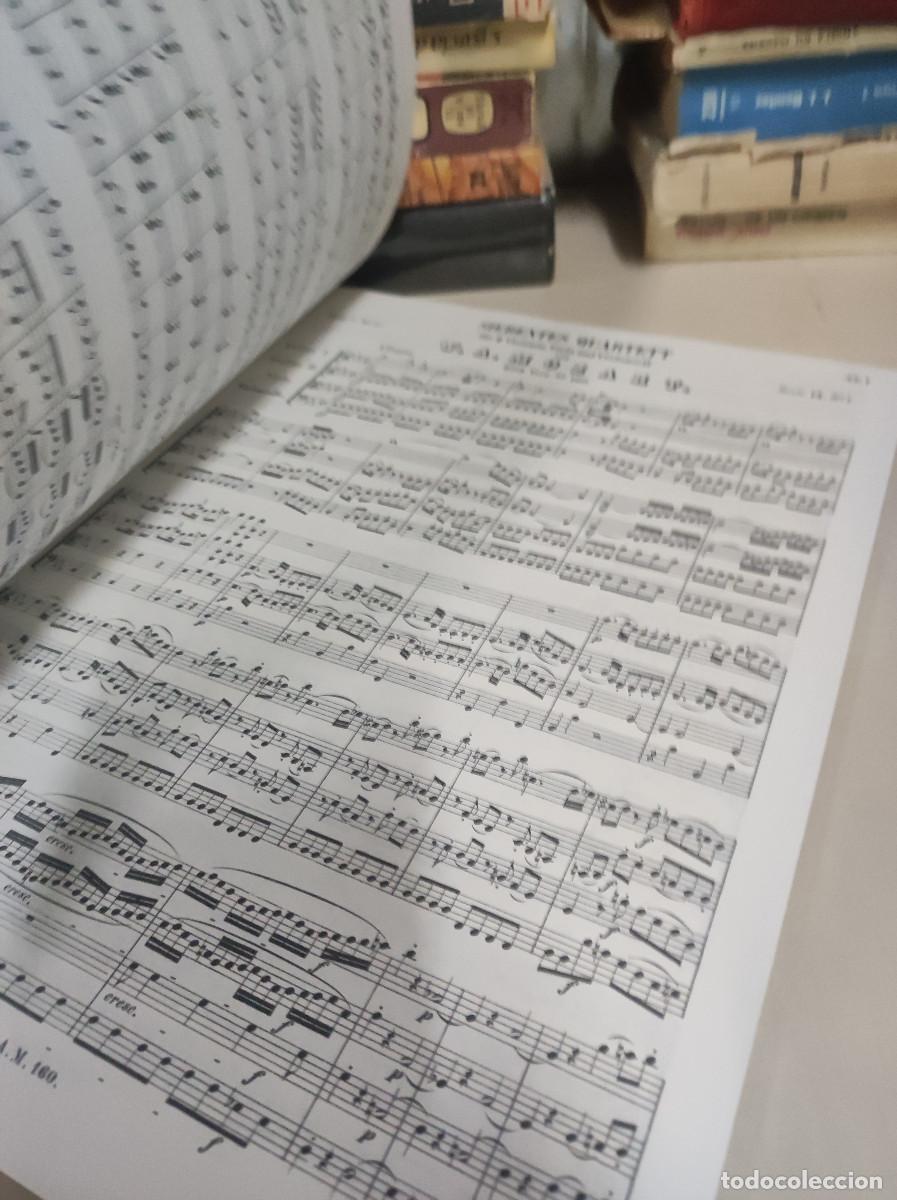 Libros: WOLFGANG AMADEUS MOZART. COMPLETE STRING QUARTETS. COMPLETE WORKS EDITION. - Foto 6