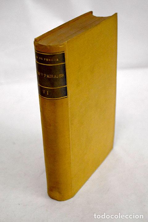 Libros: Tipos y paisajes.- Pereda, Jos&eacute; Mar&iacute;a de - Foto 1
