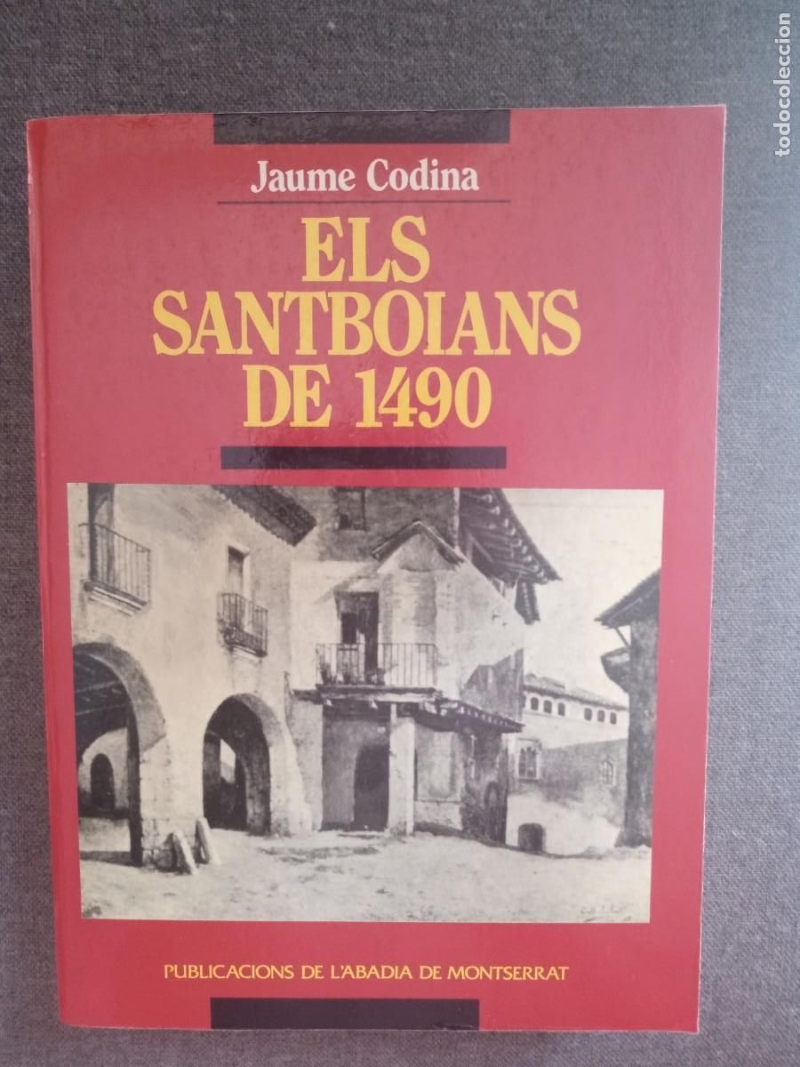 Libros: ELS SANTBOIANS DE 1490, Jaume Codina - Foto 1