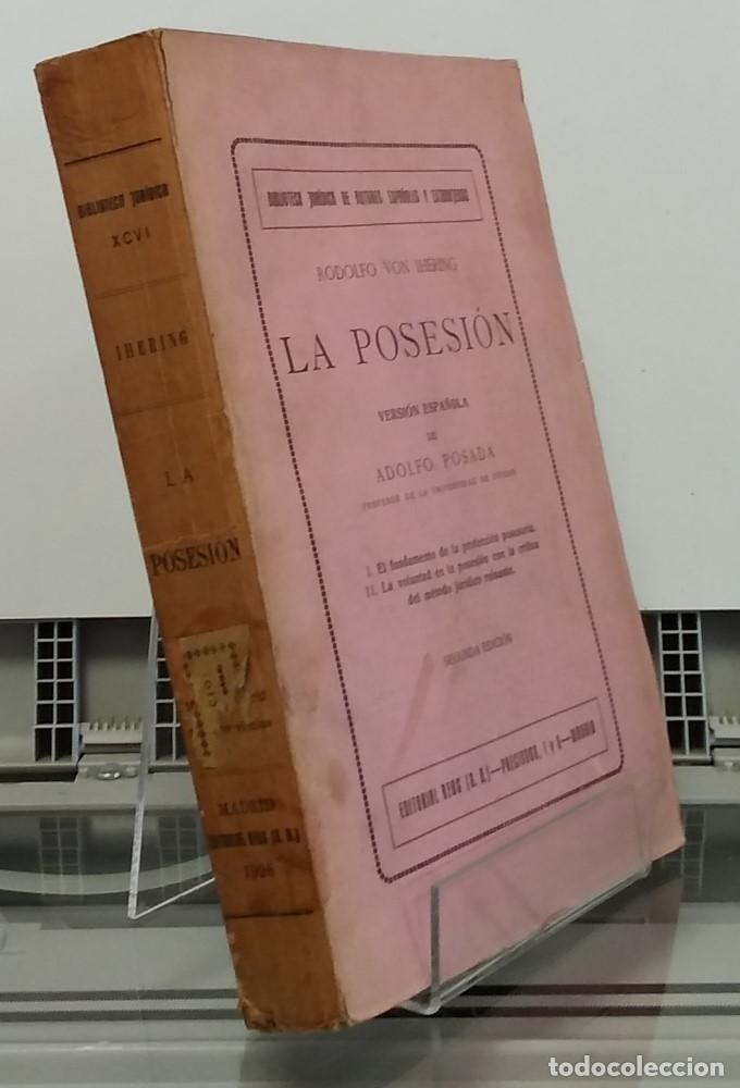 Libros: La posesi&oacute;n - Rodolfo von Hiering - Foto 1