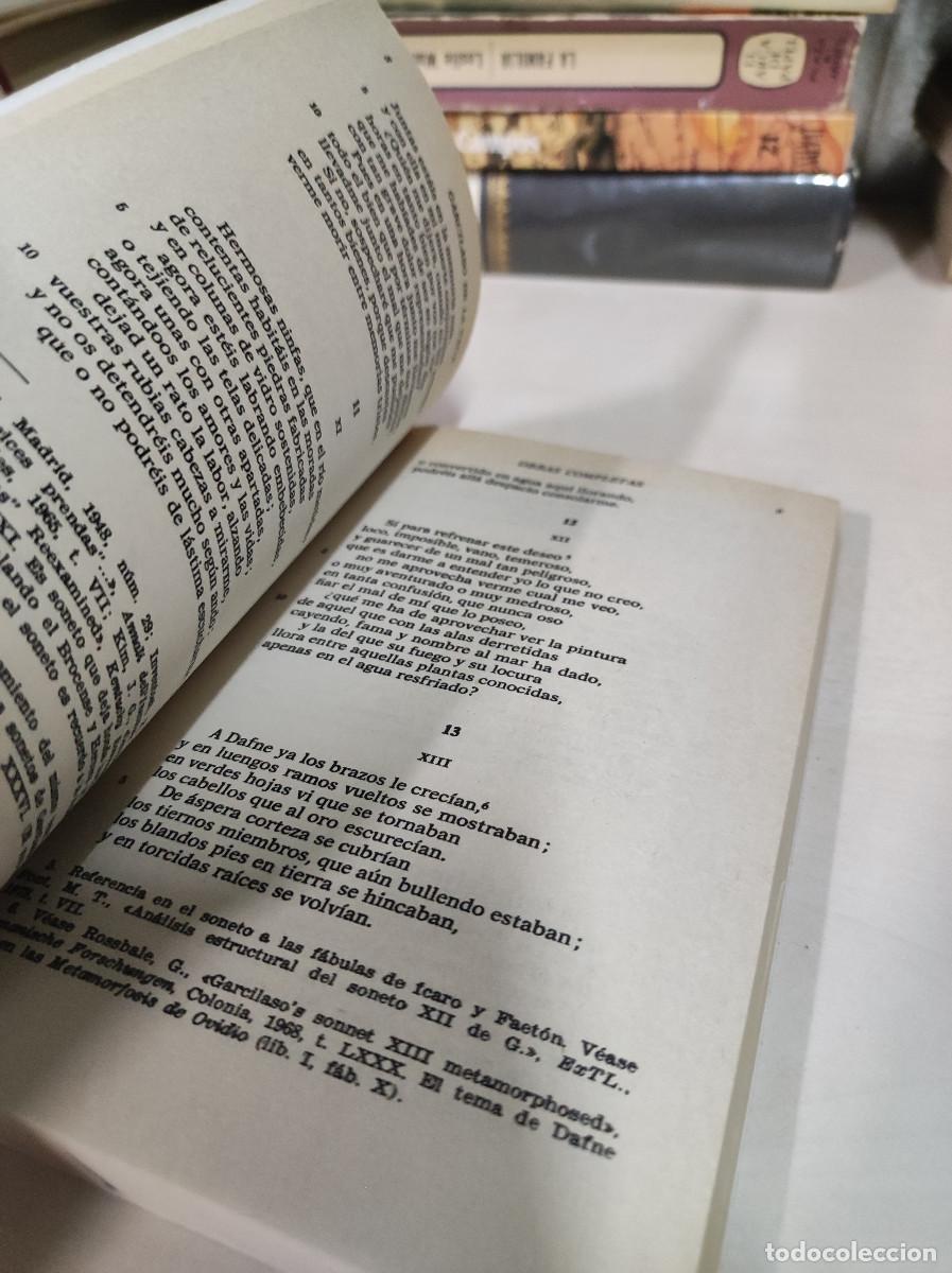 Libros: GARCILASO DE LA VEGA OBRAS COMPLETAS - Foto 2
