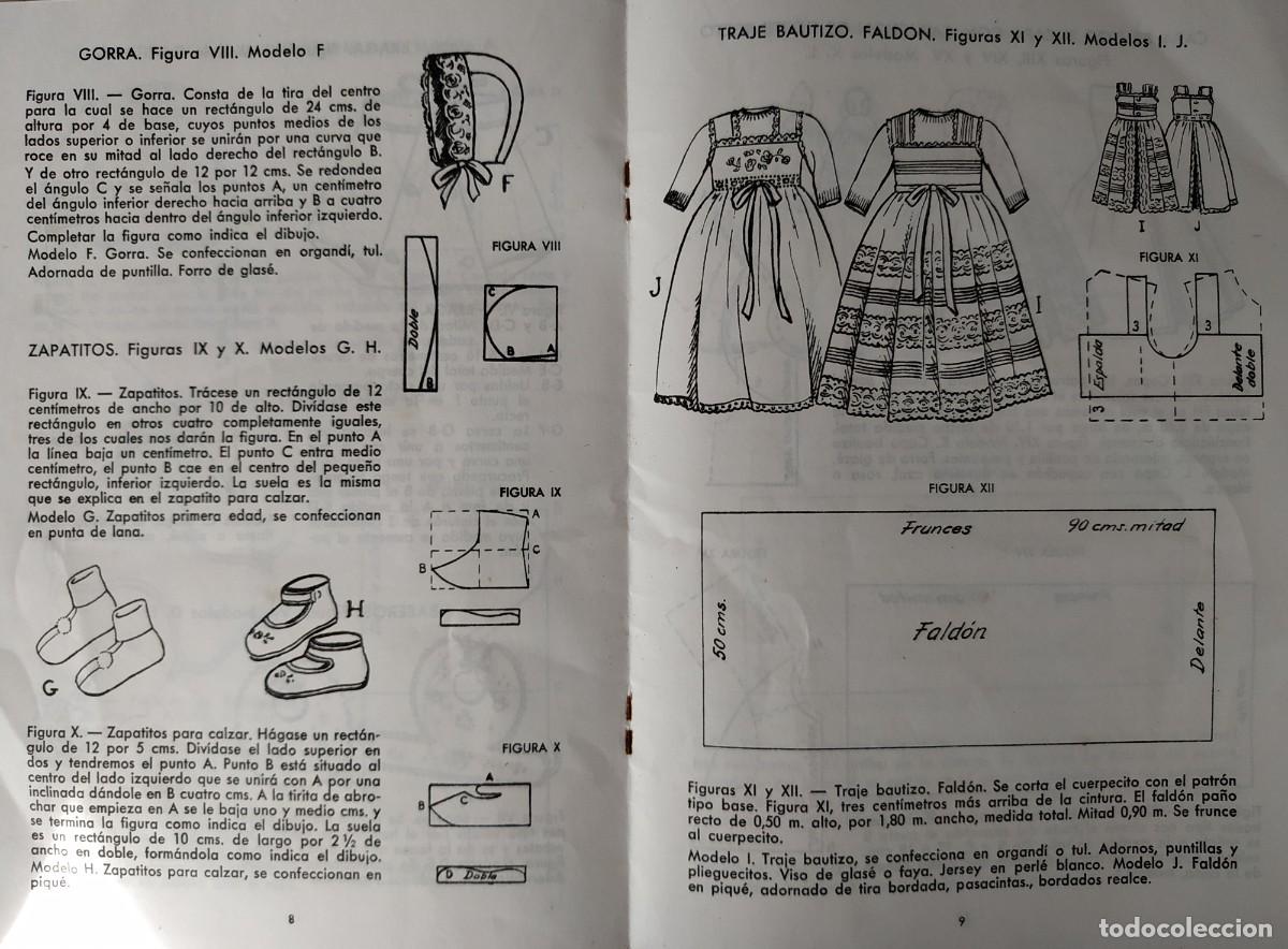 Libros: CORTE Y CONFECCION MARTI EQUIPO CANASTILLA PATRONES TRAJE BAUTIZO - Foto 2