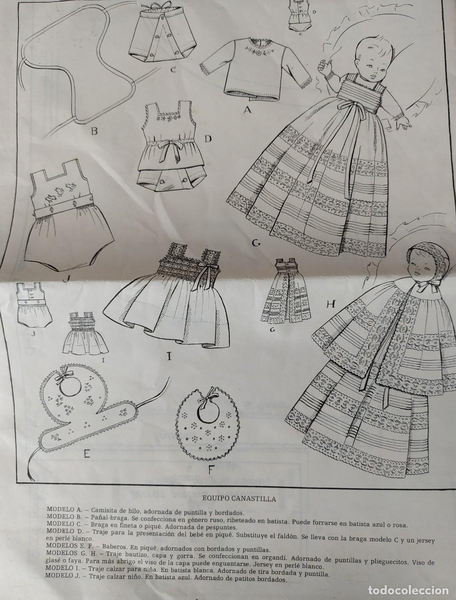 Libros: CORTE Y CONFECCION MARTI EQUIPO CANASTILLA PATRONES TRAJE BAUTIZO - Foto 4