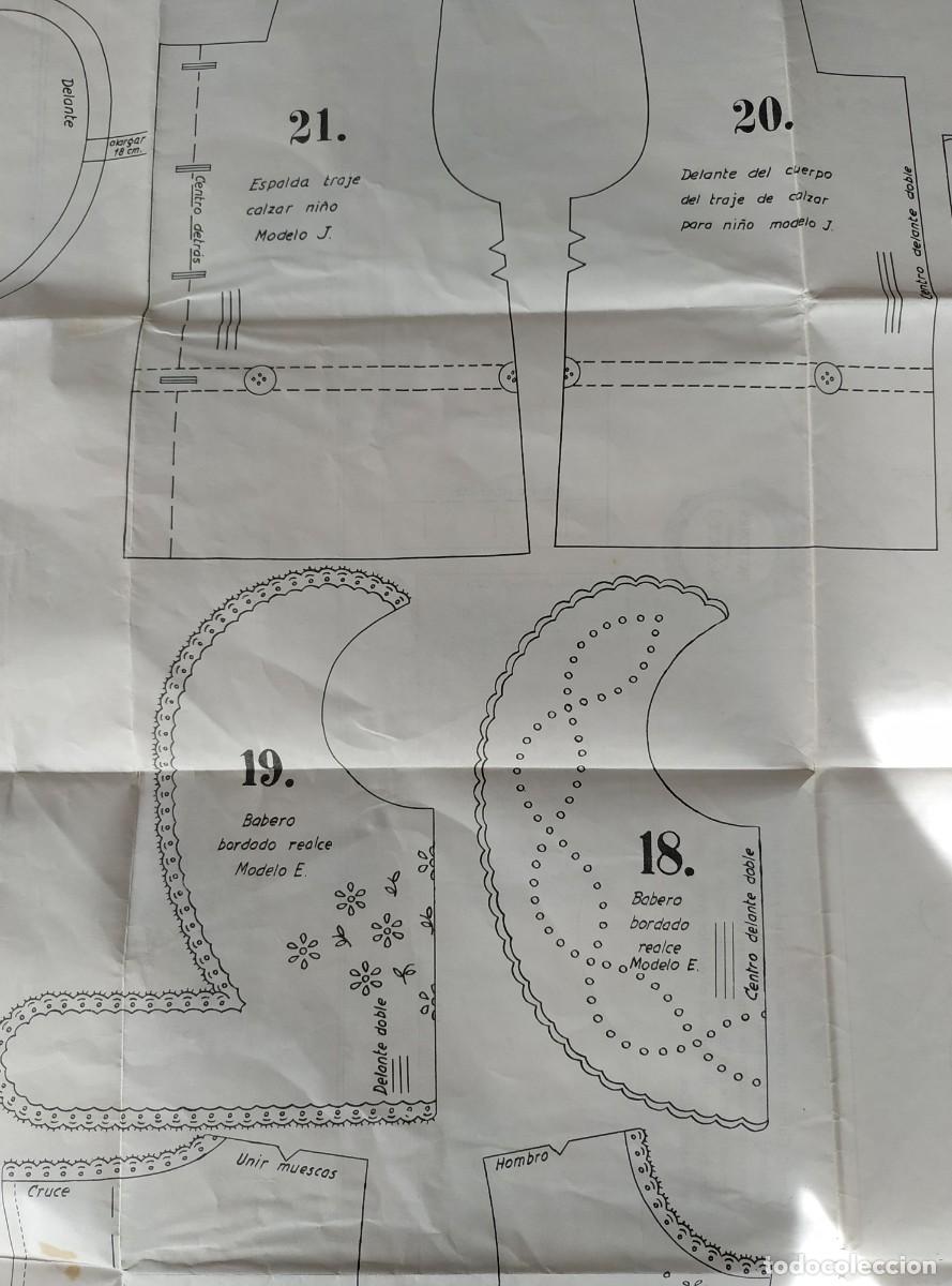 Libros: CORTE Y CONFECCION MARTI EQUIPO CANASTILLA PATRONES TRAJE BAUTIZO - Foto 5