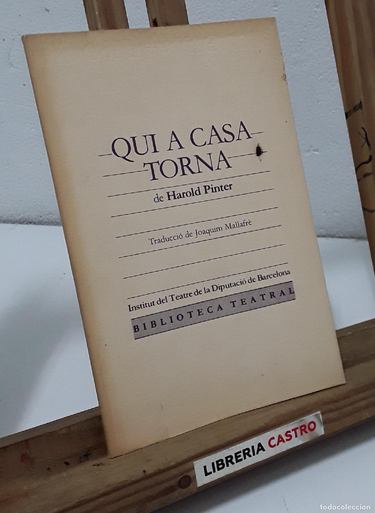 Libros: Qui a casa torna - Harold Pinter. - Foto 1