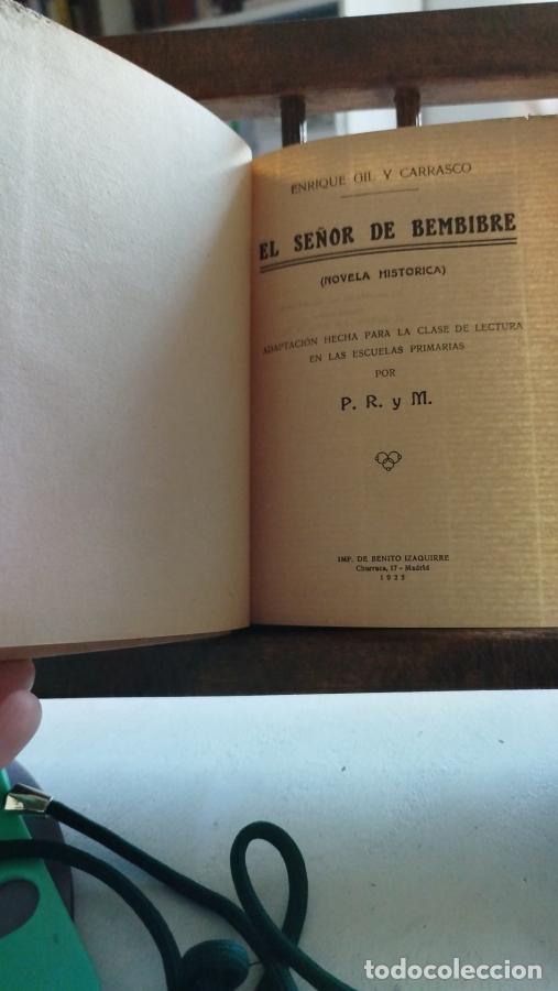 Libros: El se&ntilde;or de Bembibre - Gil y carrasco, enrique - Foto 2