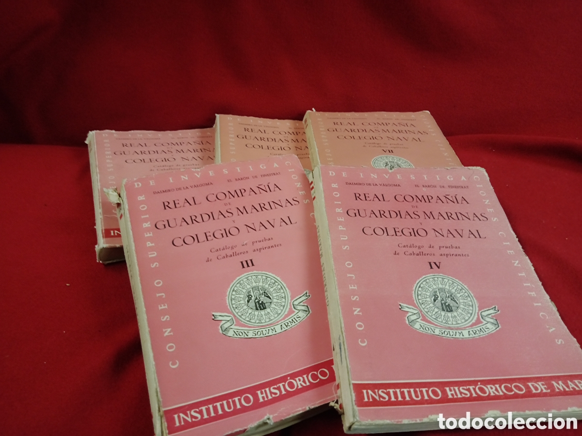 Libros: REAL COMPA&Ntilde;&Iacute;A DE GUARDIAS MARINAS Y COLEGIO NAVAL - Foto 1