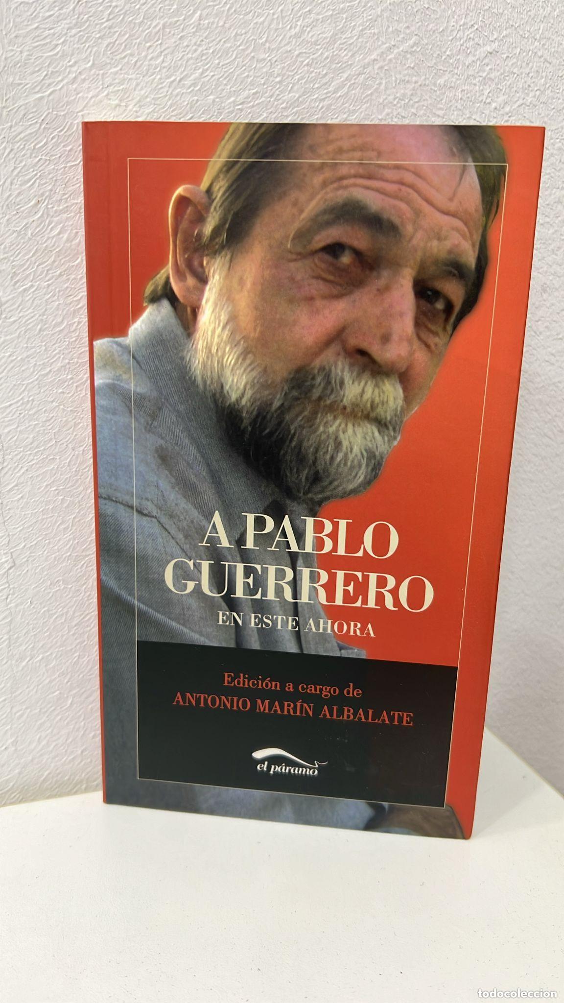 Libros: A Pablo Guerrero en este ahora - Pablo Guerrero - Foto 1