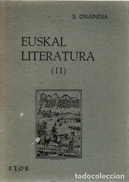 Libros: Euskal Literatura II - Onaindia, S. - Foto 1