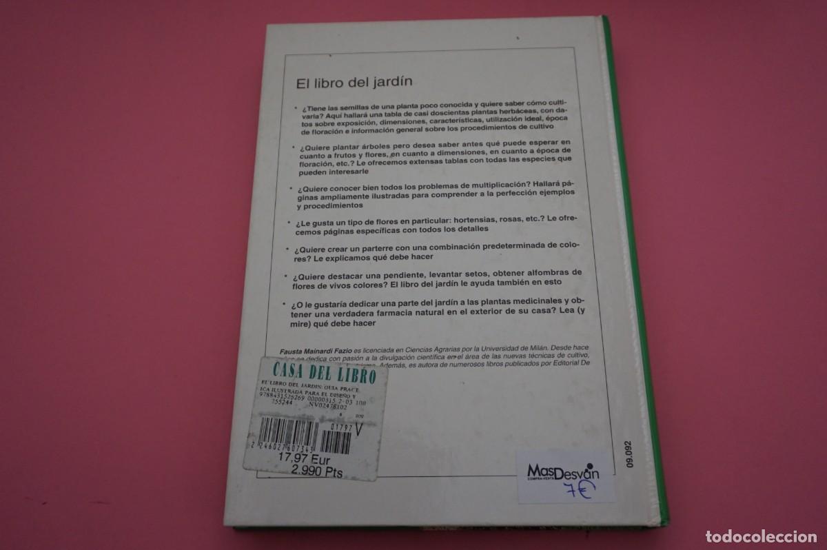 Libros: AR13C/ EL LIBRO DEL JARDIN - FAUSTA MAINARDI FAZIO / EDITORIAL DE VECCHI - Foto 6