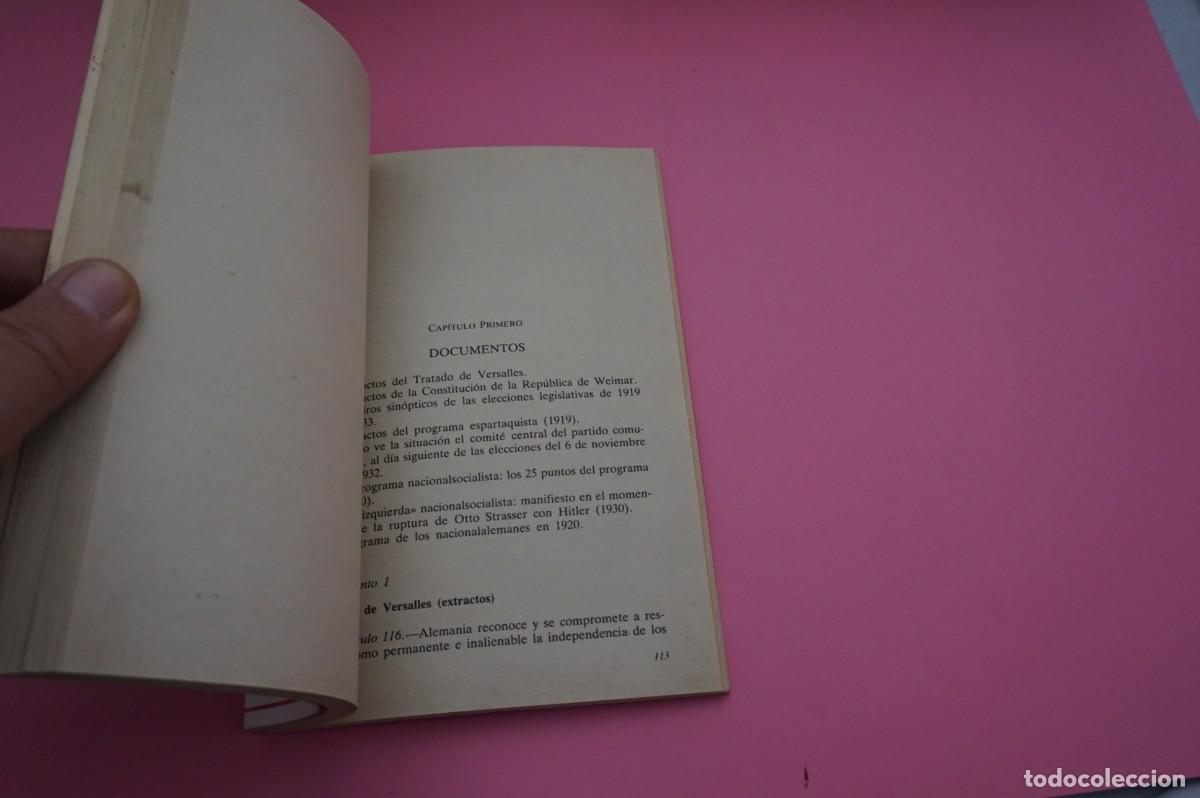 Libros: AR12C/ DE LOS ESPARTAQUISTAS AL NAZISMO: LA REPUBLICA DE WEIMAR - CLAUDE KLEIN - Foto 3