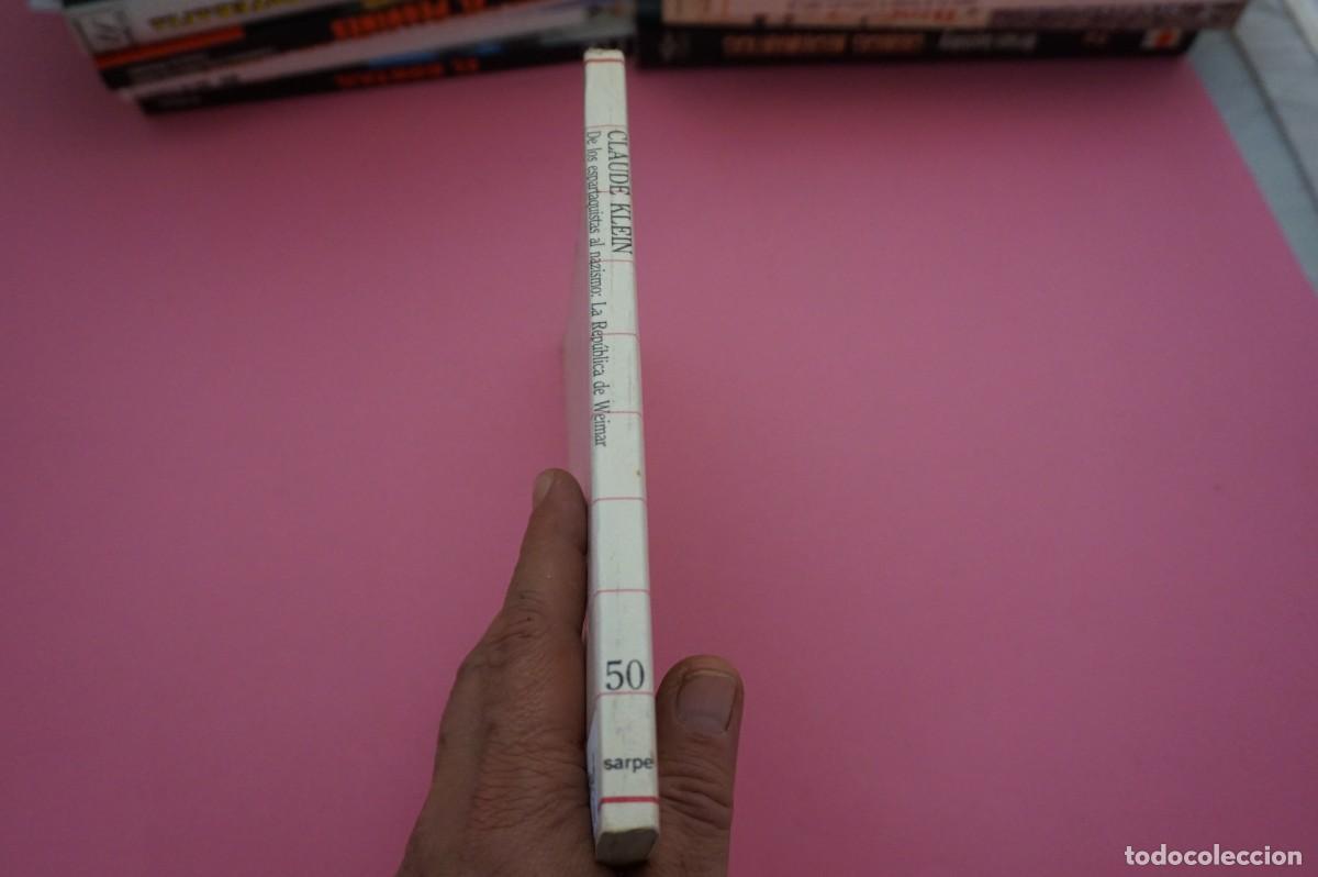 Libros: AR12C/ DE LOS ESPARTAQUISTAS AL NAZISMO: LA REPUBLICA DE WEIMAR - CLAUDE KLEIN - Foto 6